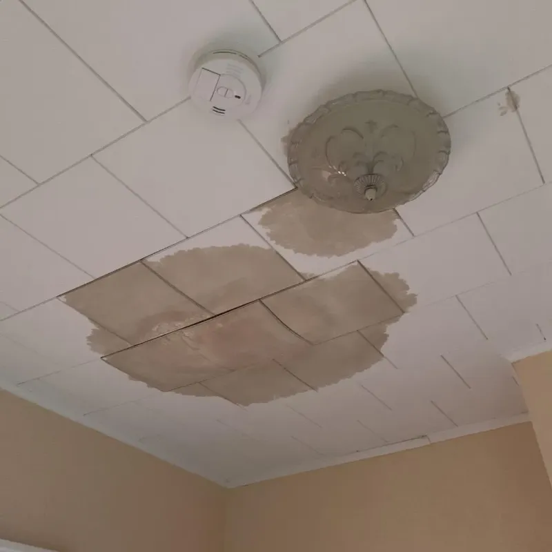 Ceiling Water Damage Repair in City of Danville, VA